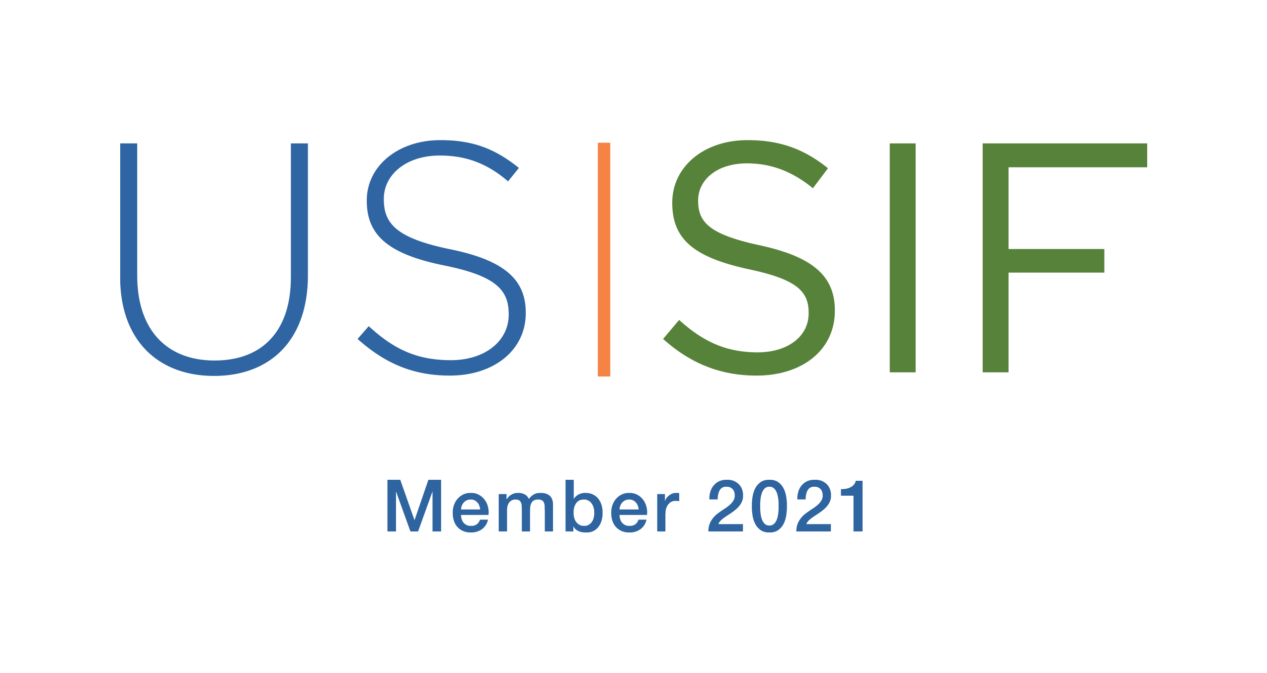 US SIF Member Logo 2021 - Light Background